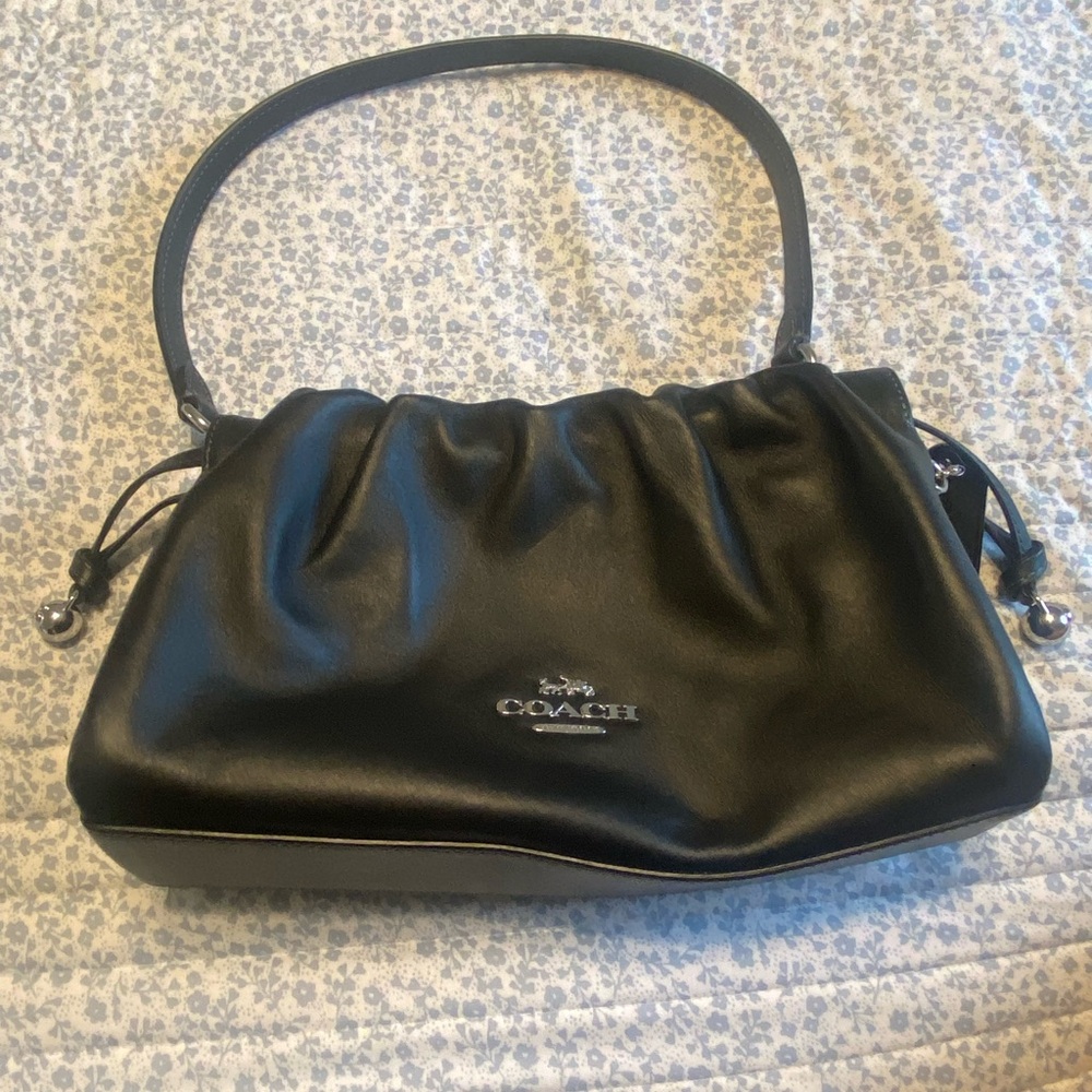 Coach Faye Shoulder Bag with Ruching